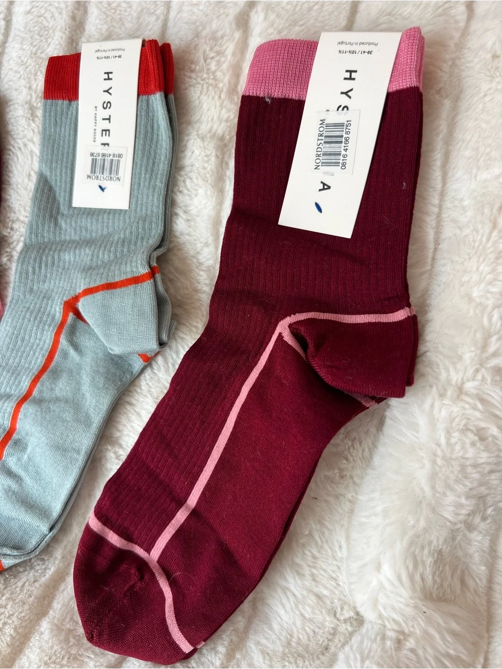 Hysteria by Happy Socks Grace Lily Ankle Socks Lot of 3 NWT Size 39-41